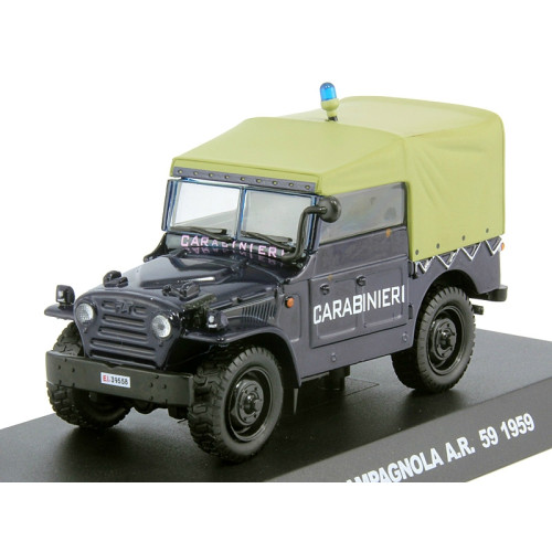 1:43 Полицейские машины мира. Спецвыпуск №1 - FIAT Campagnola A.R.59 Carabineri (1959)