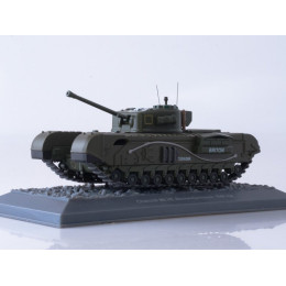 1:43 Танки. Легенды мировой бронетехники №18 - Churchill Mk.VII (Великобритания), 1944 год