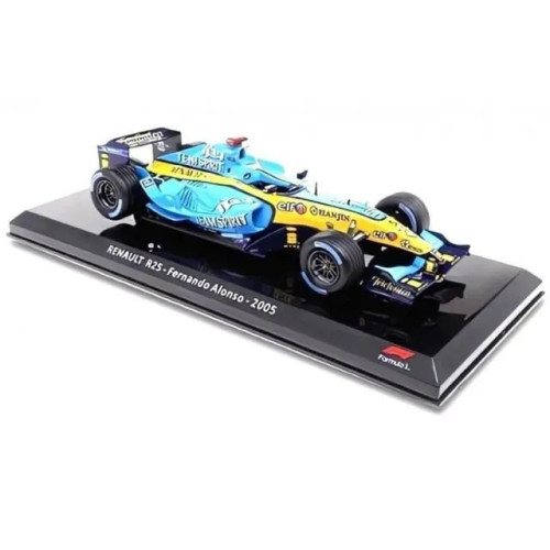 1:24 Масштабная модель RENAULT R25 #5 "Mild Seven Renault F1 Team" Fernando Alonso Чемпион мира 2005