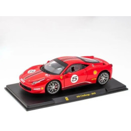 1:24 Масштабная модель FERRARI 458 Challenge 2010 Red