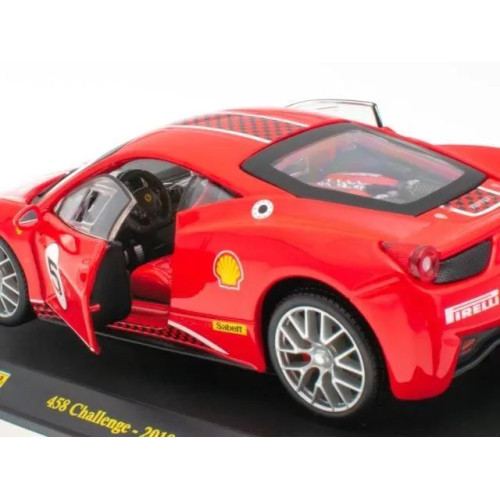 1:24 Масштабная модель FERRARI 458 Challenge 2010 Red