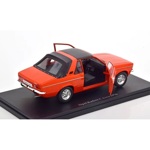 1:24 Масштабная модель OPEL Kadett C Aero 1976 Red/Black