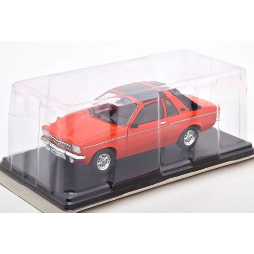 1:24 Масштабная модель OPEL Kadett C Aero 1976 Red/Black