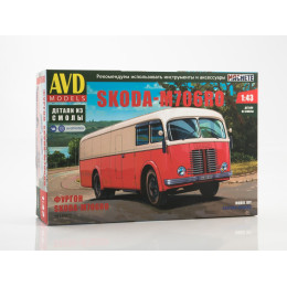 1:43 Сборная модель SKODA-M706RO фургон