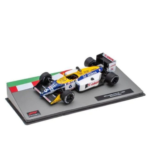 1:43 Масштабная модель WILLIAMS FW11B #6 "Canon Williams Honda Team" Nelson Piquet Чемпион мира 1987