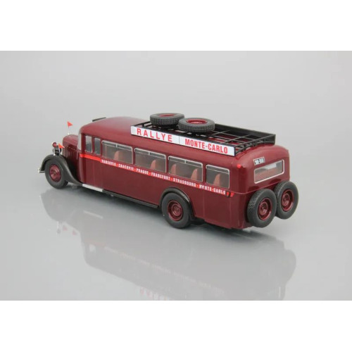 1:43 Масштабная модель Автобус CITROEN Type 45 1934, dark red