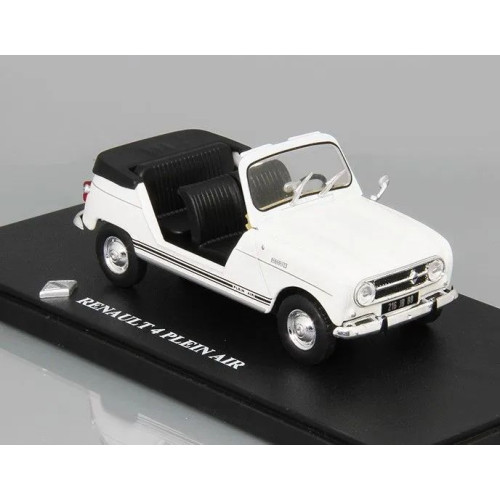 1:43 Масштабная модель RENAULT 4 Plein Air 1968 White