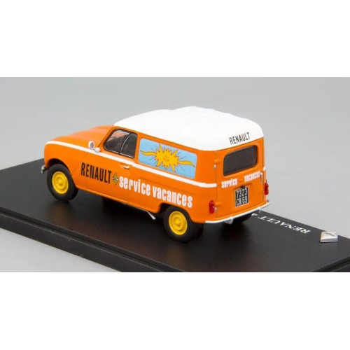 1:43 Масштабная модель RENAULT 4 Fourgonnette "Renault Service Vacances" 1965