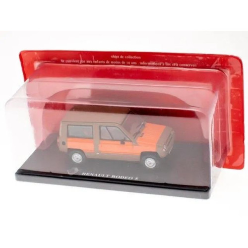 1:43 Масштабная модель RENAULT Rodeo 5 1982 Orange/Brown