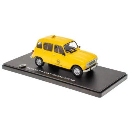 1:43 Масштабная модель RENAULT 4 Taxi Madagascar 1983 Yellow