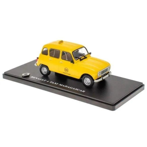 1:43 Масштабная модель RENAULT 4 Taxi Madagascar 1983 Yellow