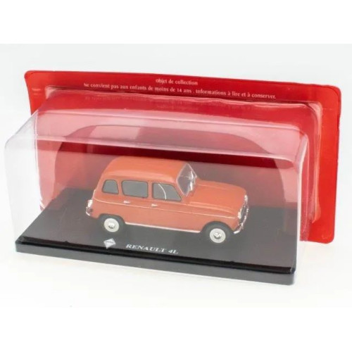 1:43 Масштабная модель RENAULT 4L 1962 Red