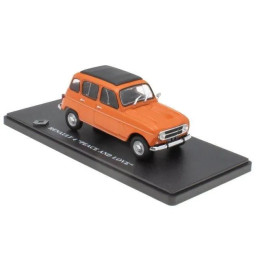 1:43 Масштабная модель RENAULT 4 "Peace And Love" 1974 Orange