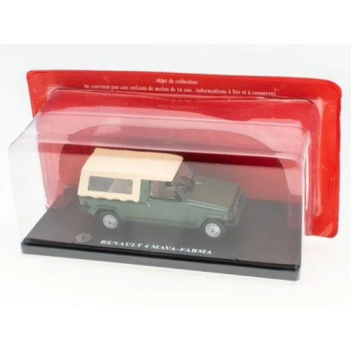 1:43 Масштабная модель MAVA-RENAULT 4 Farma 1983 Green/Beige