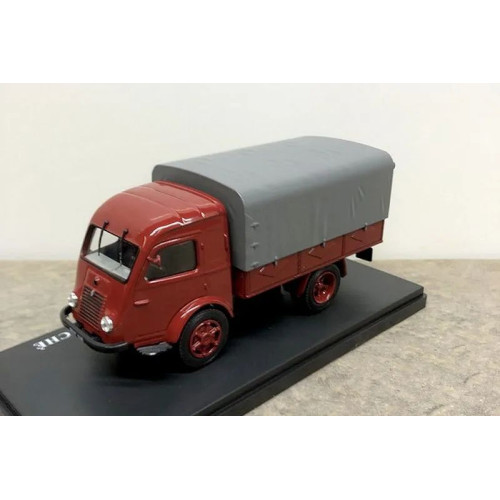 1:43 Масштабная модель RENAULT 2 Tonnes бортовой грузовик c тентом 1947 Maroon/Grey