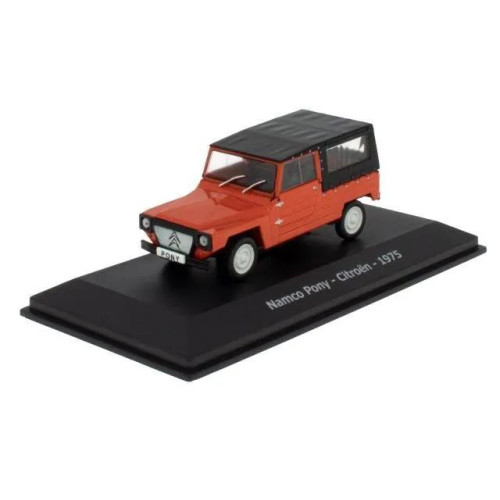 1:43 Масштабная модель CITROEN NAMCO Pony 1975 Red/Black