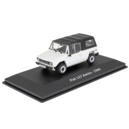 1:43 Масштабная модель FIAT 127 Amico 1980 White/Black