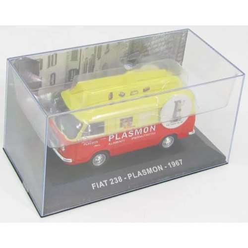 1:43 Масштабная модель Fiat 238 "Plasmon" 1967 Yellow/Orange