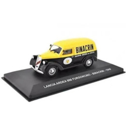 1:43 Масштабная модель Lancia Ardea 800 Furgoncino "Binacrin" 1949 Yellow / Black