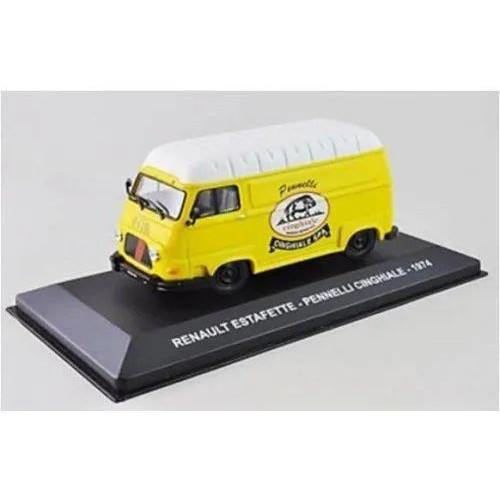 1:43 Масштабная модель Renault Estafette "Pennelli Cinghiale" 1974 Yellow/White