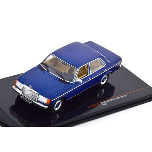 1:43 Масштабная модель MERCEDES-BENZ 240D W123 Saloon (1976), blue metallic