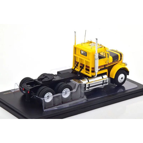 1:43 Масштабная модель FREIGHTLINER FLC 120 64T седельный тягач (1977), Yellow/Black