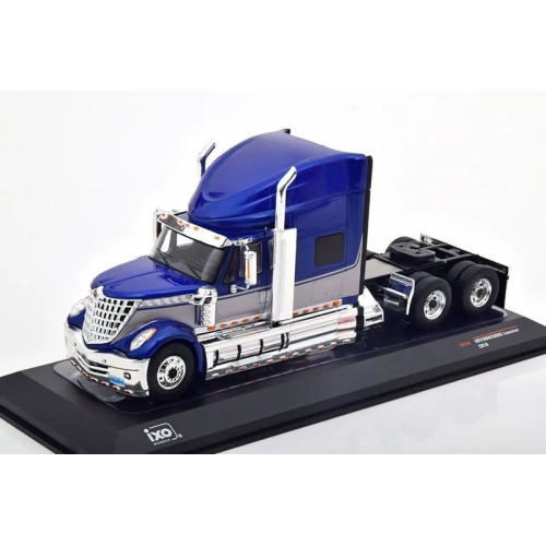 1:43 Масштабная модель INTERNATIONAL Lonestar седельный тягач (2010), Metallic Blue/Silver