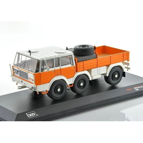 1:43 Масштабная модель TATRA 813 6x6 (1968), white orange