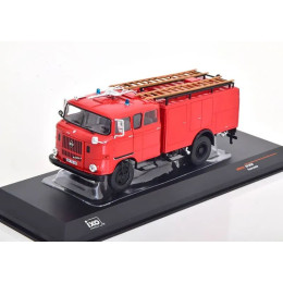 1:43 Масштабная модель IFA W50L LF16 TS8 Fire brigade (пожарная) 1965 Red