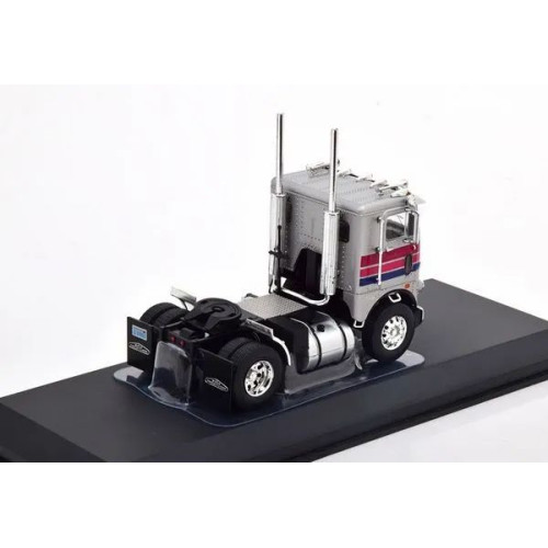 1:43 Масштабная модель FREIGHTLINER COE Towing Vehicle 1976, silver / blue / red