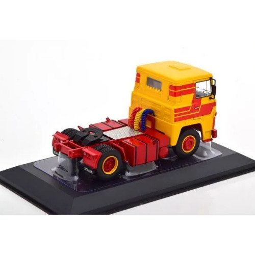 1:43 Масштабная модель SCANIA LBT 141 (1976), yellow / red