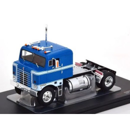 1:43 Масштабная модель KENWORTH Bullnose Tractor Truck 2-assi (1950), Blue Silver