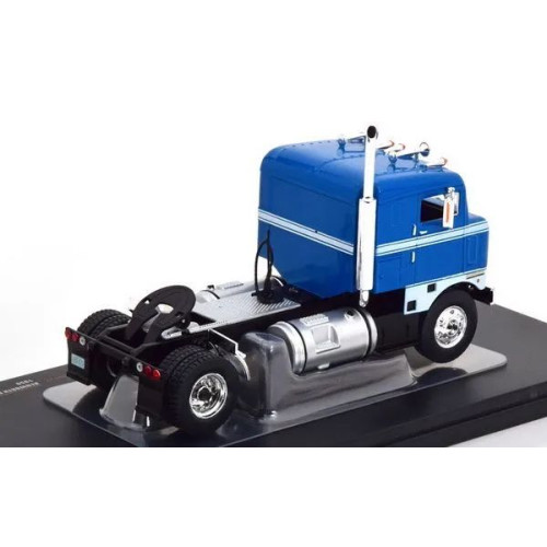 1:43 Масштабная модель KENWORTH Bullnose Tractor Truck 2-assi (1950), Blue Silver