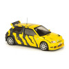 1:43 Масштабная модель RENAULT CLIO MAXI Test Car 1995, Yellow and Grey