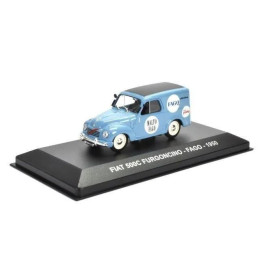 1:43 Масштабная модель FIAT 500C FURGONCINO "FAGO" 1950 Blue