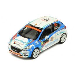 1:43 Масштабная модель PEUGEOT 208 R2 #64 Mole/Herman Rally Monte Carlo 2018