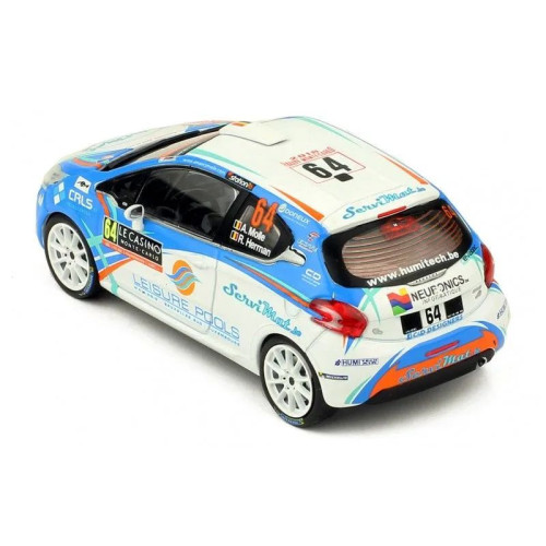 1:43 Масштабная модель PEUGEOT 208 R2 #64 Mole/Herman Rally Monte Carlo 2018