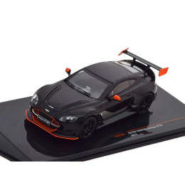 1:43 Масштабная модель ASTON MARTIN Vantage GT12 2015 Black / Orange