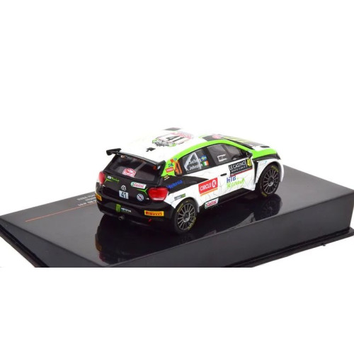 1:43 Масштабная модель VOLKSWAGEN Polo GTI R5 #41 Solberg/Johnston Rally Monte Carlo 2020