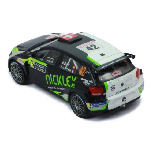 1:43 Масштабная модель VOLKSWAGEN Polo GTI R5 #42 Burri - Levratti Rally Monte Carlo 2020