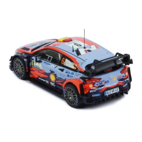 1:43 Масштабная модель HYUNDAI i20 Coupe WRC #6 Sordo/Del Barrio 3 место Rally Monza 2020