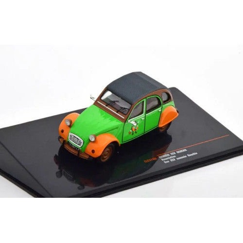 1:43 Масштабная модель CITROEN 2 CV (1978), green / orange