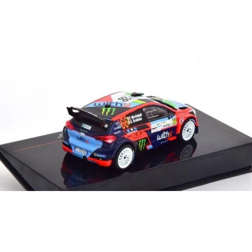 1:43 Масштабная модель HYUNDAI i20 R5 #66 WRC Morbidelli/Scattolin Rally Monza 2020