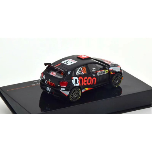 1:43 Масштабная модель VOLKSWAGEN Polo GTI R5 #52 Burri/Levratti 18 место Rally Monte Carlo 2021