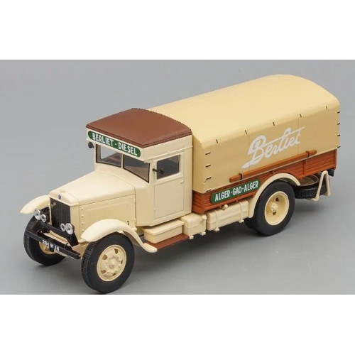 1:43 Масштабная модель BERLIET GVL 28 Diesel Alger-Gao-Alger 1932, beige