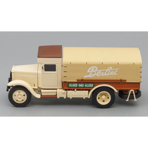 1:43 Масштабная модель BERLIET GVL 28 Diesel Alger-Gao-Alger 1932, beige