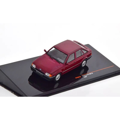 1:43 Масштабная модель FORD Escort MKIV 1988 Metallic Dark Red