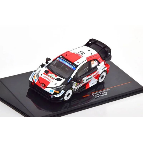 1:43 Масштабная модель TOYOTA Yaris WRC #33 "Toyota Gazoo Racing WRT" Evans/Martin 4 место Rally Ypres 2021