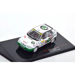 1:43 Масштабная модель SKODA Felicia Kit Car #17 "koda Motorsport" Triner/Stanc 13 место Rally Monte Carlo 1996