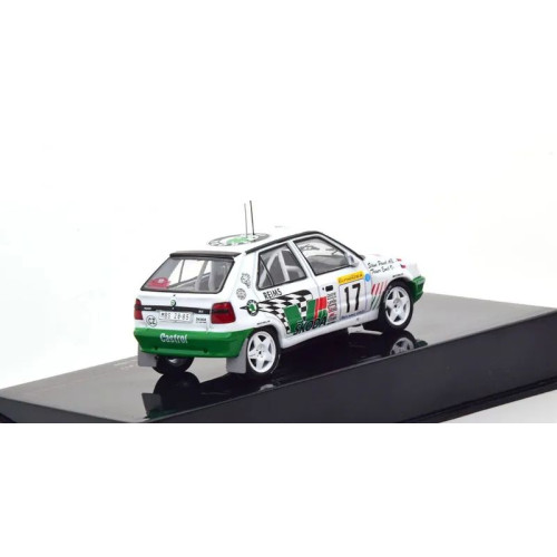 1:43 Масштабная модель SKODA Felicia Kit Car #17 "koda Motorsport" Triner/Stanc 13 место Rally Monte Carlo 1996